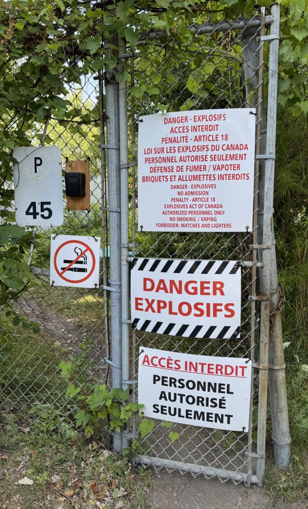 Firing ramp entrance